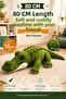 80 cm Plush Crocodile Soft Toy Sleeping Companion Cute Plush Crocodile