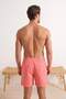 Pink Lace-Up Regular Length Regular Fit Men's Swim Shorts Tmnss26Ds00006 - 3