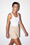 Beige Thin Fabric Comfortable Fit Elastic Waist Shorts Tdrss26Sr00010 - 3