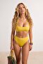Hardal Bralette Kaplı Klora&Suya Dayanıklı Uzun Ömürlü LYCRA® XTRA LIFE Bikini Takımı TBESS26BT00147