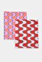 2-Piece Retro Themed Printed Kitchen Towels Tphaw27Mh00003 - 4