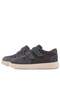 Genuine Leather Brown Gray Velcro Light Sole Boys' Sports Shoes - 6