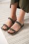 Thick Heeled Platinum Women's Slippers Tr20My11F