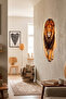 Men's Lion Art Pastel Color Wall Sticker - 3