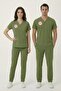 Pharmacist Uniform Stretch Fabric Scrubs Suit Unisex Grasshopper New Compliant with Regulations