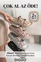 2-Piece Women's Imported Shiny D Leather t Slipper Double t Buckled Comfortable Sole Daily Slippers