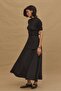 Mobile Belted Skirt Black - 2