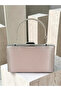 Mink Color Satin Silver Case Silver Stone Evening Bag Evening Bag Wedding Engagement Portfolio - 3