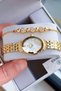 Premium Cutting Glass Women's Wristwatch Steel Band Japanese Mechanism Gift with Special Box Hmby2018C1 - 3