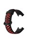 ®   Redmi Watch 2 Sport Perforated Strap - Black-Red - 3