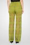 Women Regular Fit Eyelet Palazzo Pants, Green - 2