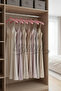 A Quality Satin 5-Piece Clothes Hanger Coat Hanger Jacket Hanger - 7