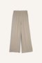 Wide Leg Satin Regular Waist Straight Leg Trousers H8857Ax26Sm - 7