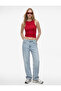 Slim Fit Pack of Cotton Sleeveless Boat Neck Blouses