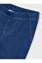 Girl's Denim-Look Spanish Style Leggings 2-10 Years Dark Blue - 6