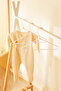 12-Piece White Color Fabric Covered Metal Baby Clothes Hanger, Clothes Hanger 19.5X30X0.3 - 5
