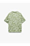 Buttoned Classic Collar Short Sleeve Viscose Shirt with Pocket Detail - 4