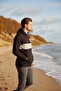 Black Hooded Kangaroo Pocket Sweatshirt - 3