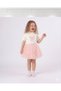 Girl's Short Sleeve Stoned Bow Tutu Princess Skirt for Birthdays, Weddings, Special Occasions, Summer Evening Dresses (2-3-4-5 Years Old Dress) - 5