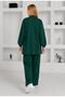PLUS SIZE CREPE SUIT WITH JACKET AND TROUSERS - 5