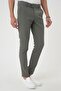 Slim Fit Side Pocket Straight Stretch Casual Water Green Trousers P 1144 - 4