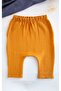 Baby muslin elastic waist baggy pants cotton