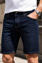 Men's Denim Shorts Slim Fit Jean Shorts - C342 - 3