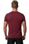 Claret Red Men/Unisex Slim Fit Slim Fit Crew Neck Cotton Lycra Basic T-Shirt 1801131 - 4