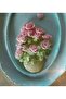 Panel Ornament Rose in Flower Pot Bunch Flowers Flower Sconce Decor Silicone Mold K-630 - 2