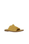 Yellow Leather Women's Flip Flops 01Wy2003 - 3