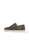 Khaki Suede Printed Men's Casual Shoes 07Ma21884000 - 4