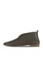 Khaki Leather Women's Flat Boots 01Wd3500 - 3