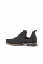 Black Nubuck Women's Flat Boots 01Wd3807 - 4