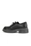 Black Leather Women's Classic Shoes 01Wd2103 - 4