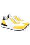 Women's Yellow Leather Sports Shoes