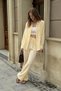 Yellow Drapey Muslin Women's Shirt - 2