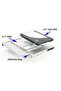 صندوق Ssd Hdd مثبت في فتحة DVD مقاس 12.7 مم Hdd Caddy Sled - 4