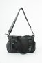 Sn 6018 Women's Water Resistant Parachute Fabric Hand Shoulder Bag Arm Bag Crossbody Bag Dark Gray - 9