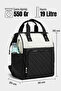 -07 Klinkır Mother Care Baby Bag Mother Bag Backpack Black-Black - 8