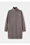 Turtleneck knitwear dress - 3