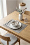 Tiziana - 6-Piece Rectangular American Service Plate Supla-175