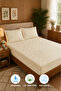 Double Pillowed Mattress Mattress Set 100% Cotton Quilted Water Liquid Proof Mattress and Pillow Protector - 2