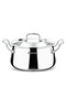 Argent Samsara 22cm 4L Tri-Ply Stainless Steel Deep Cooking Pot Handi Induction Gas