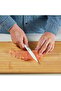 New HACKIG 3-piece knife set, ceramic white/beige - 3