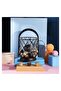 Cup Shape Wire Coffee Pod Storage Basket, Large Capacity Stand for Coffee Bags Black - 7