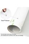 Large Double Sided Mouse Pad 31.5x15.7 Inch, Green White Waterproof Desk Mat - 4