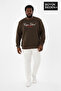 Men's Large Size Capri Island Printed Crew Neck Slim Sweatshirt Spr26Bsw956-14