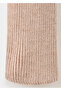 Polo Collar Rib Knit Jumpsuit - 5