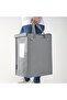 DIMPA Waste sorting bag, white/dark grey/light grey, 22 x 35 x 45 cm/35 l - 3