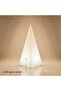 نثرية هرم مودرن LED مقاس 40 × 100 سم بلاستيك LLDPE إضاءة LED - 4
